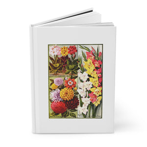 Hardcover Journal Matte - Childs' Seeds, Flower Catalog Plate