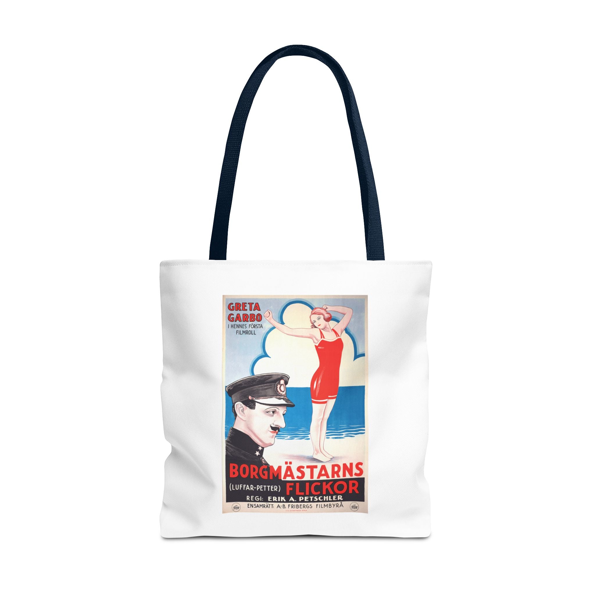 Stylish Tote Bag - Luffar-Petter (Peter the Tramp) Swedish Vintage Artwork