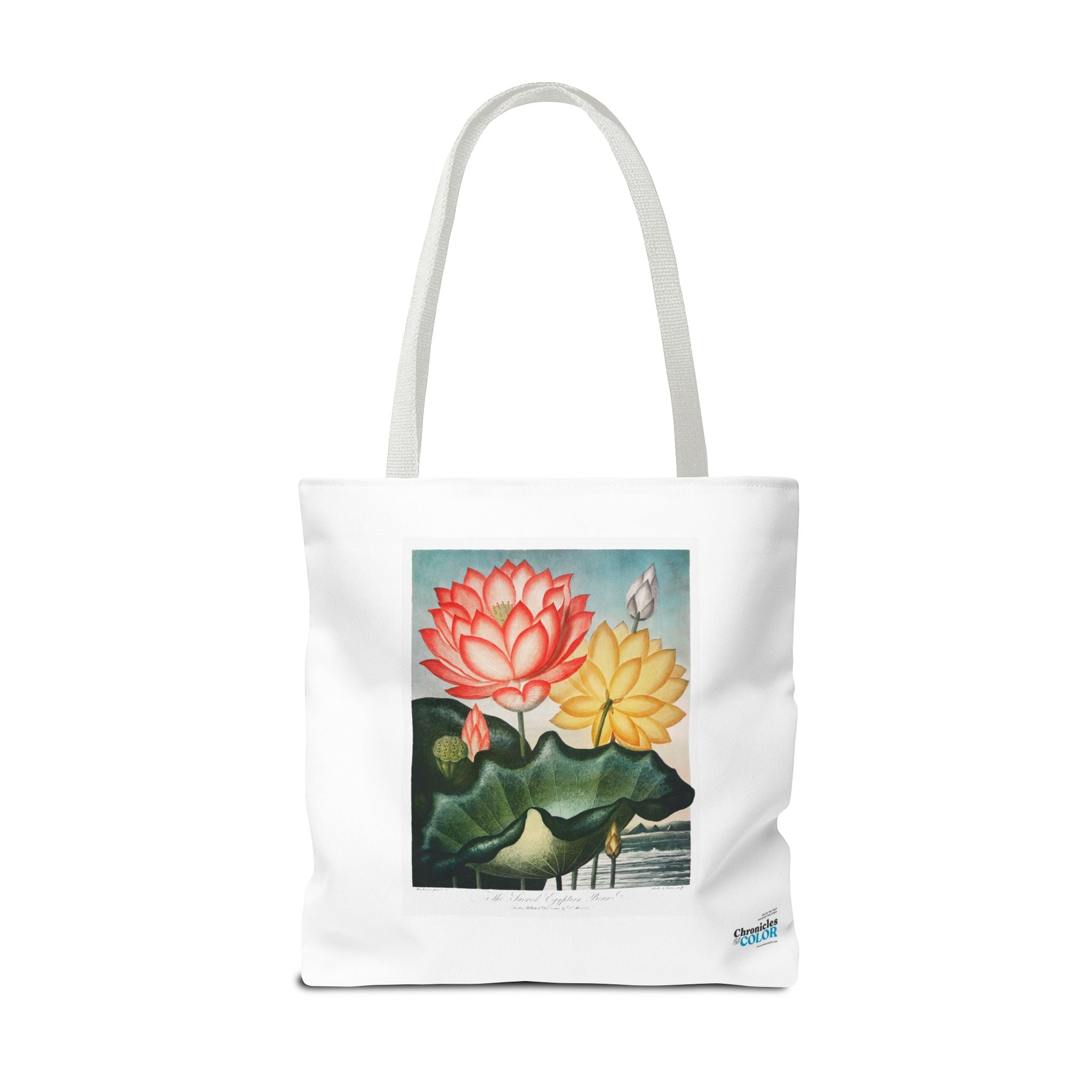 Stylish Tote Bag - The Sacred Egyptian Bean from The Temple of Flora