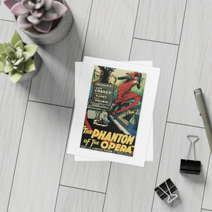 Postcard Bundles (envelopes included) featuring The Phantom of the Opera Vintage Artwork