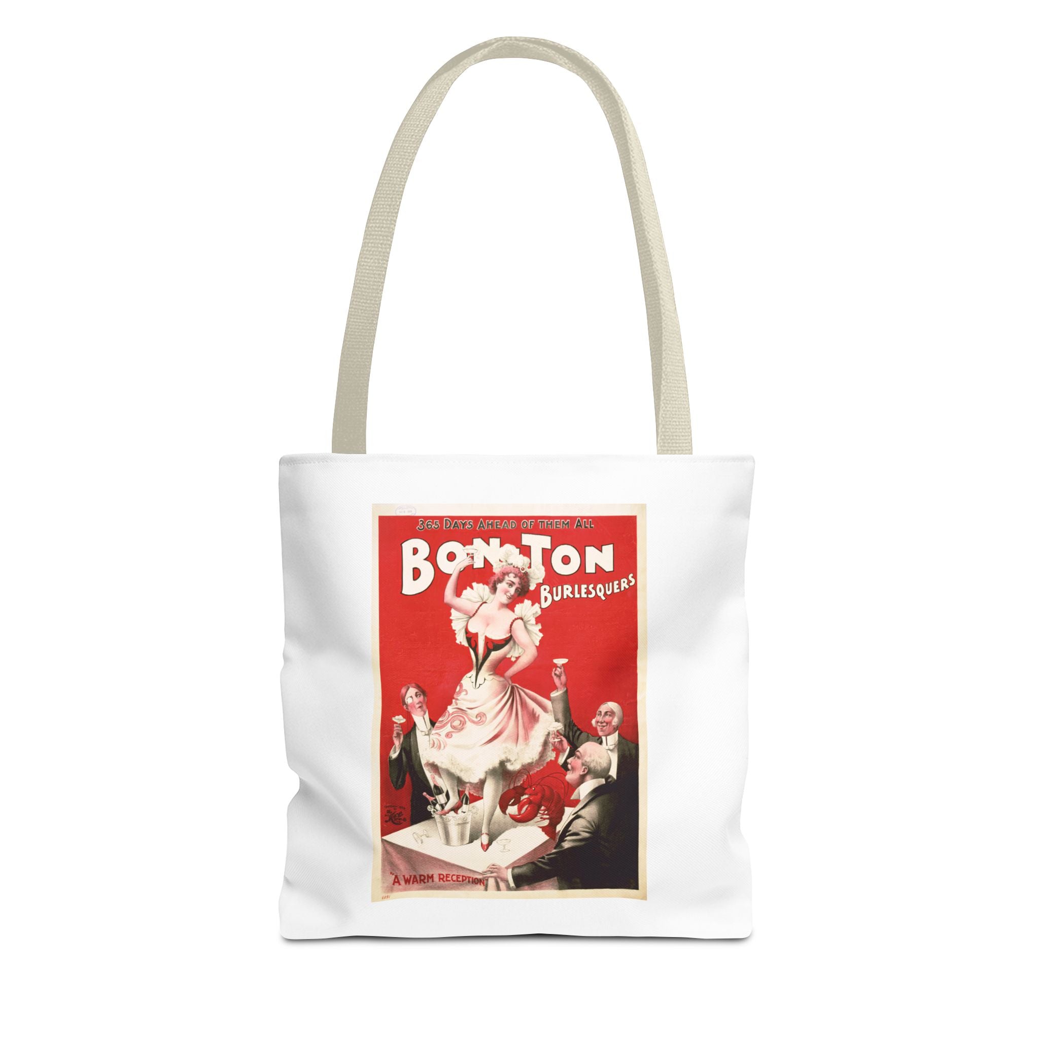 Stylish Tote Bag - Bon Ton Burlesquers Vintage Artwork (1898)