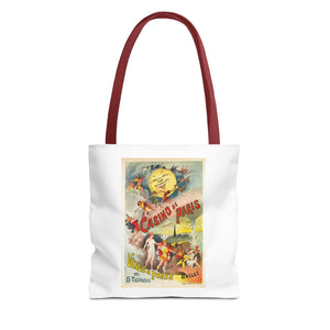 Stylish Tote Bag - Casino de Paris – Vénus à Paris Artwork by Alfred Choubrac