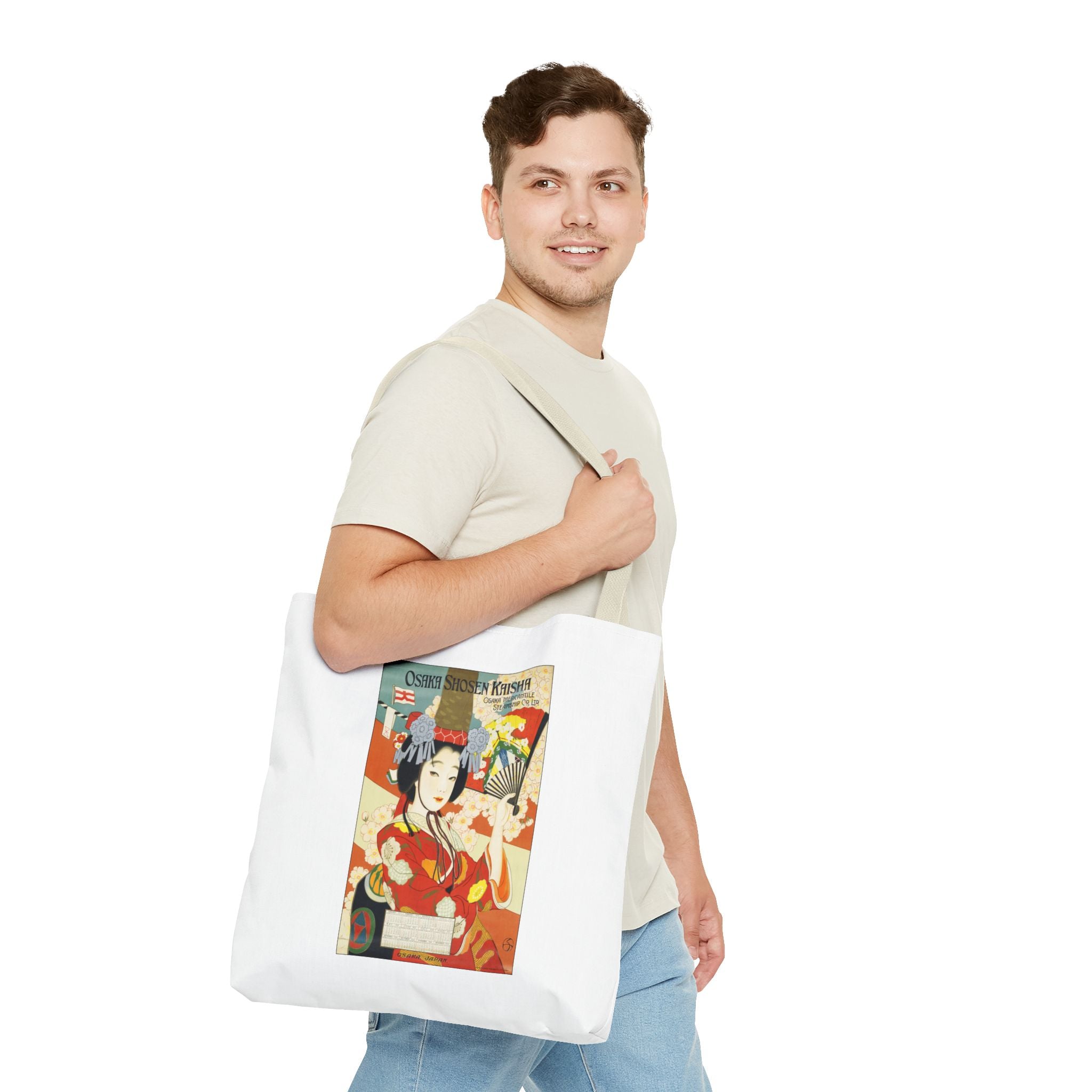 Stylish Tote Bag - Osaka Mercantile Steamship Co.