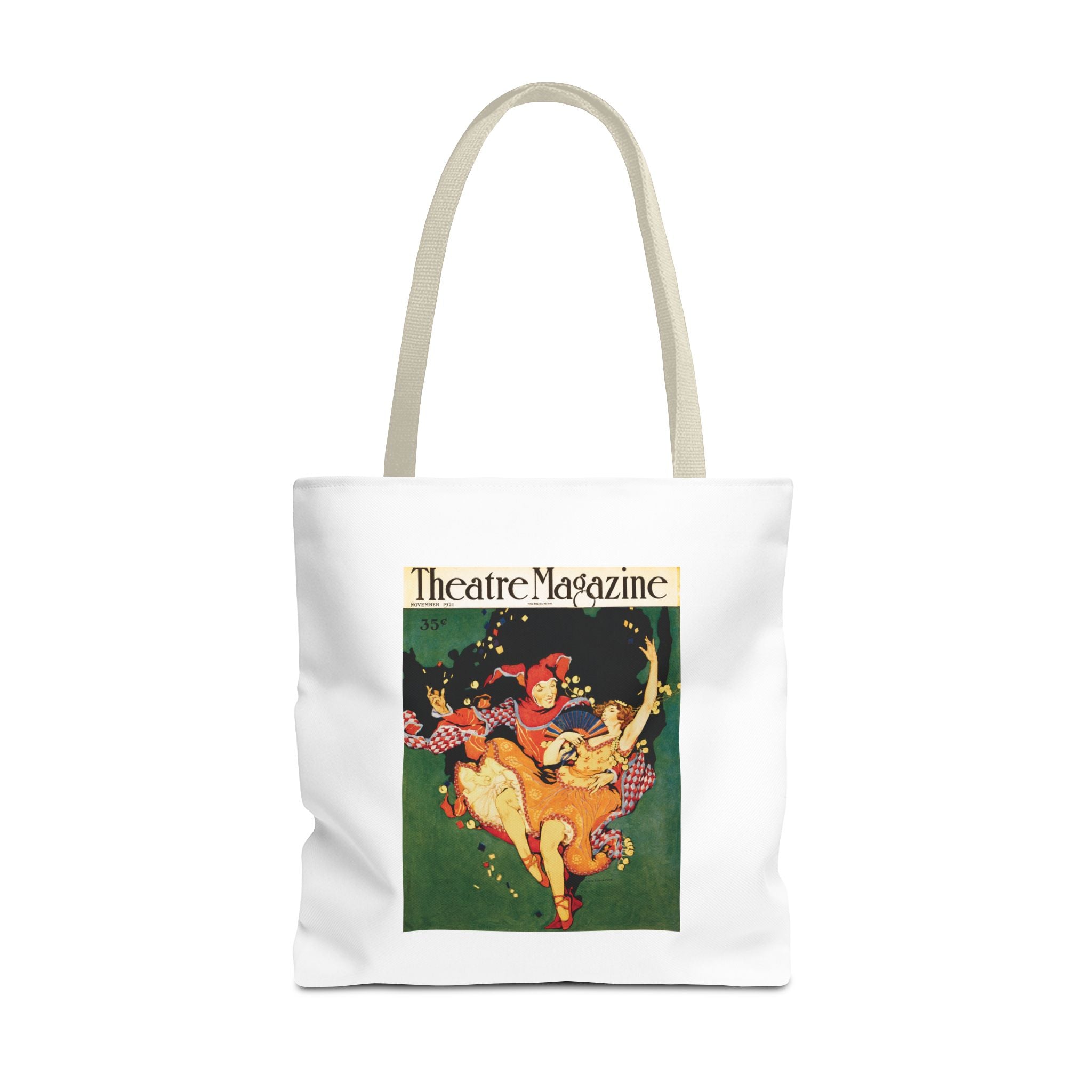 Stylish Tote Bag - Theatre Magazine Cover, Nov. 1921, Artwork by Clara Elsene Peck