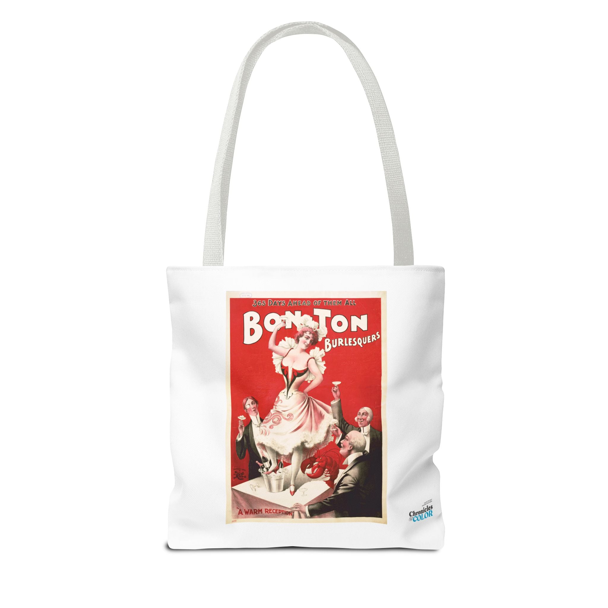 Stylish Tote Bag - Bon Ton Burlesquers Vintage Artwork (1898)