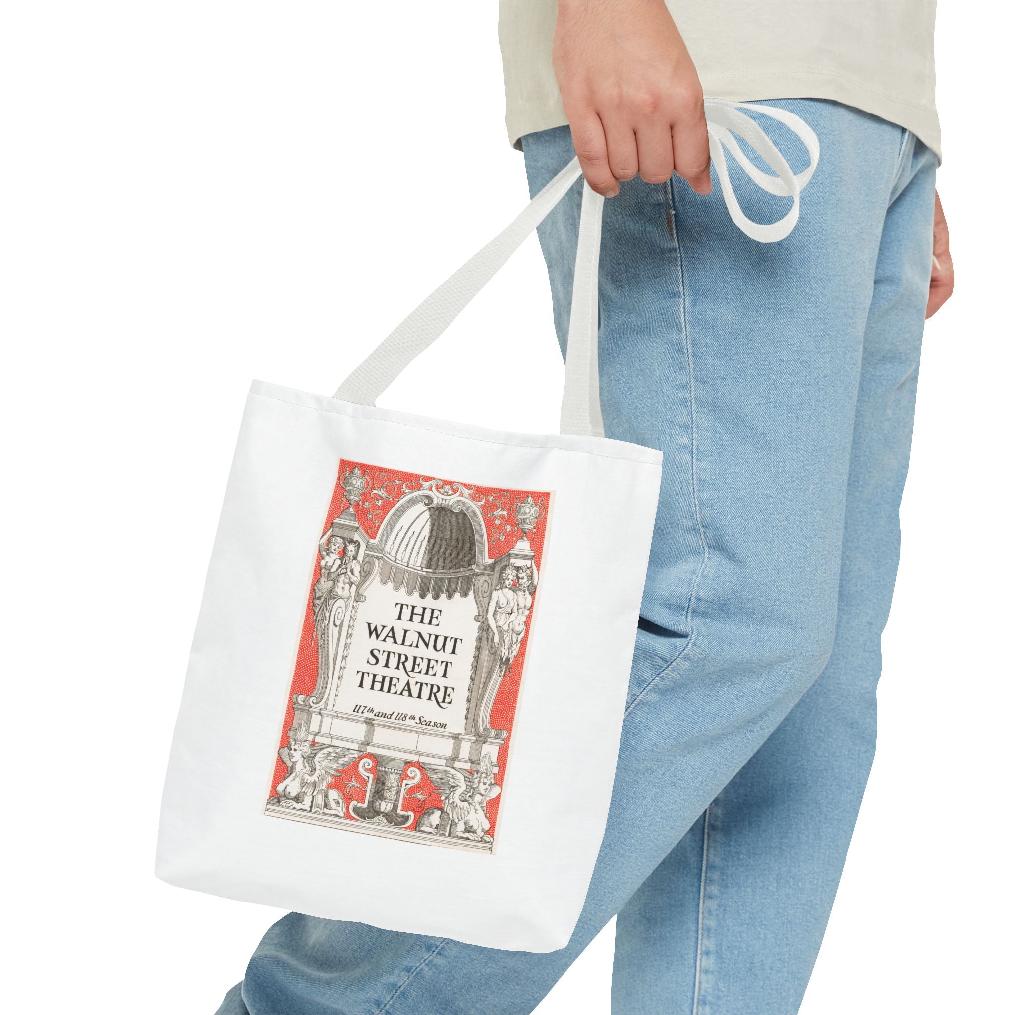 Stylish Tote Bag - Walnut Street Theatre Program, Vintage Artwork (1926)