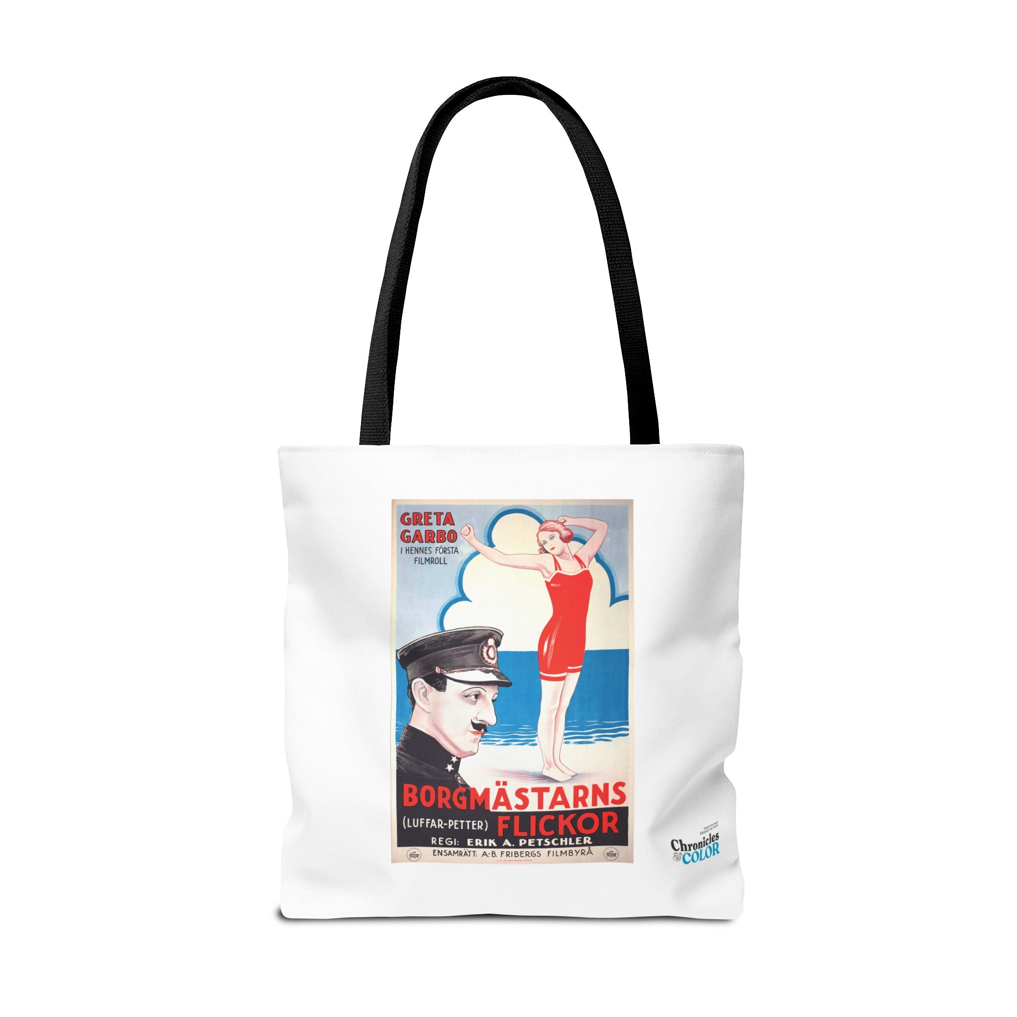 Stylish Tote Bag - Luffar-Petter (Peter the Tramp) Swedish Vintage Artwork