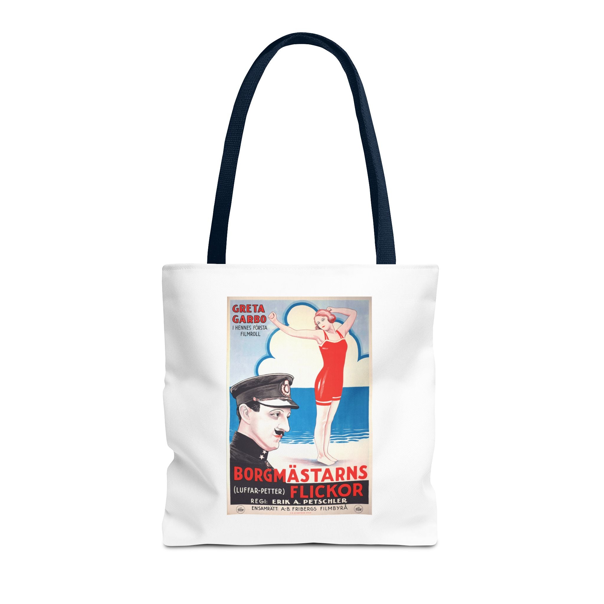 Stylish Tote Bag - Luffar-Petter (Peter the Tramp) Swedish Vintage Artwork