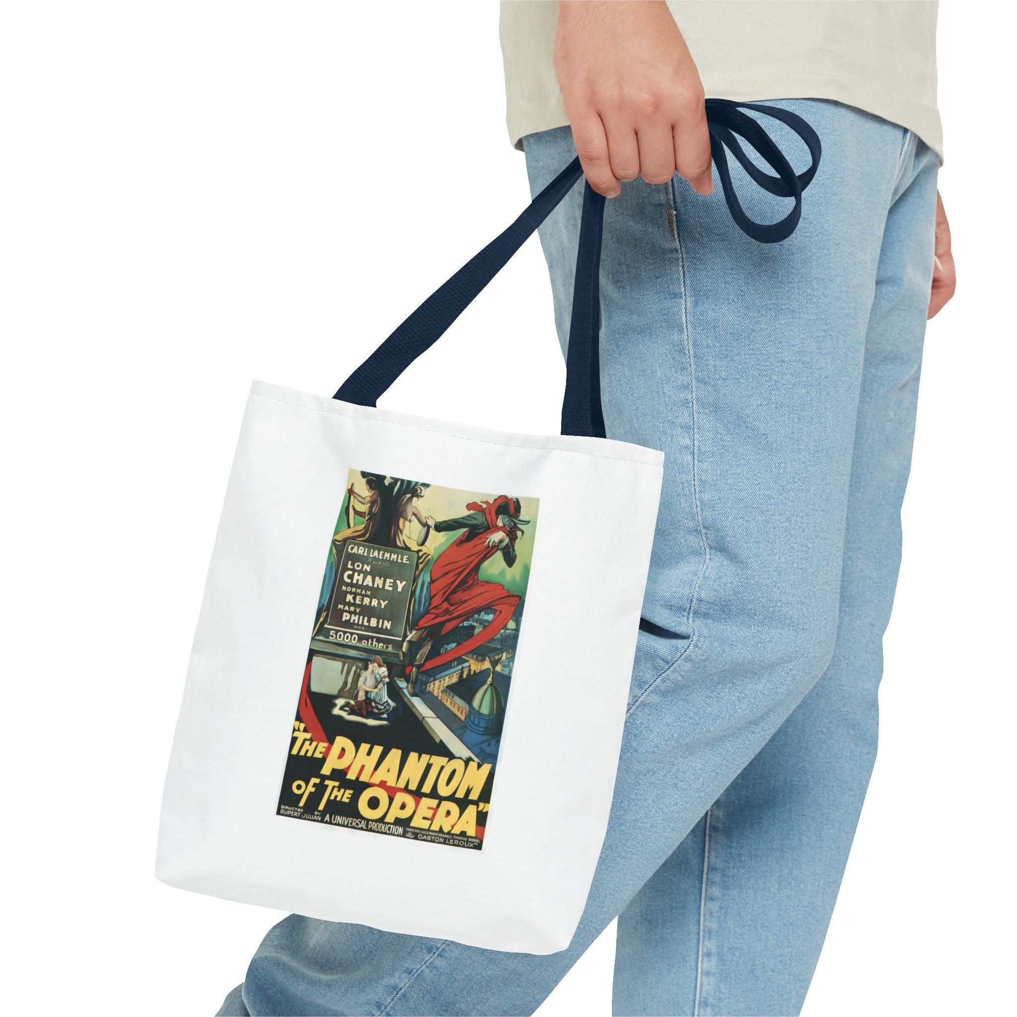 Stylish Tote Bag  - The Phantom of the Opera Vintage Artwork (1925)