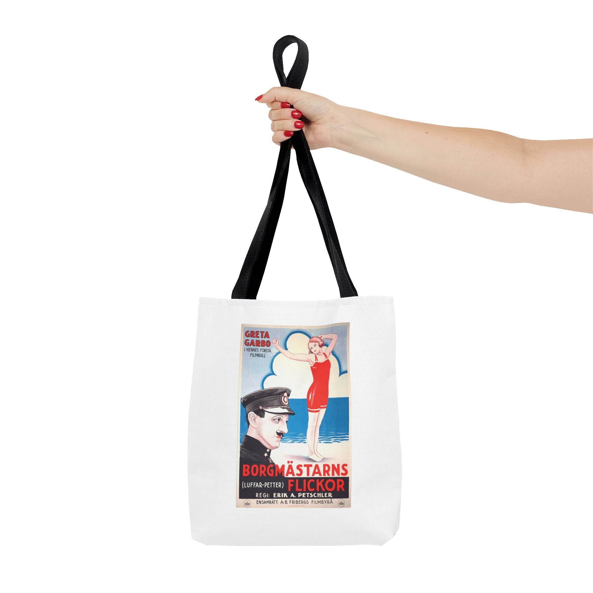 Stylish Tote Bag - Luffar-Petter (Peter the Tramp) Swedish Vintage Artwork