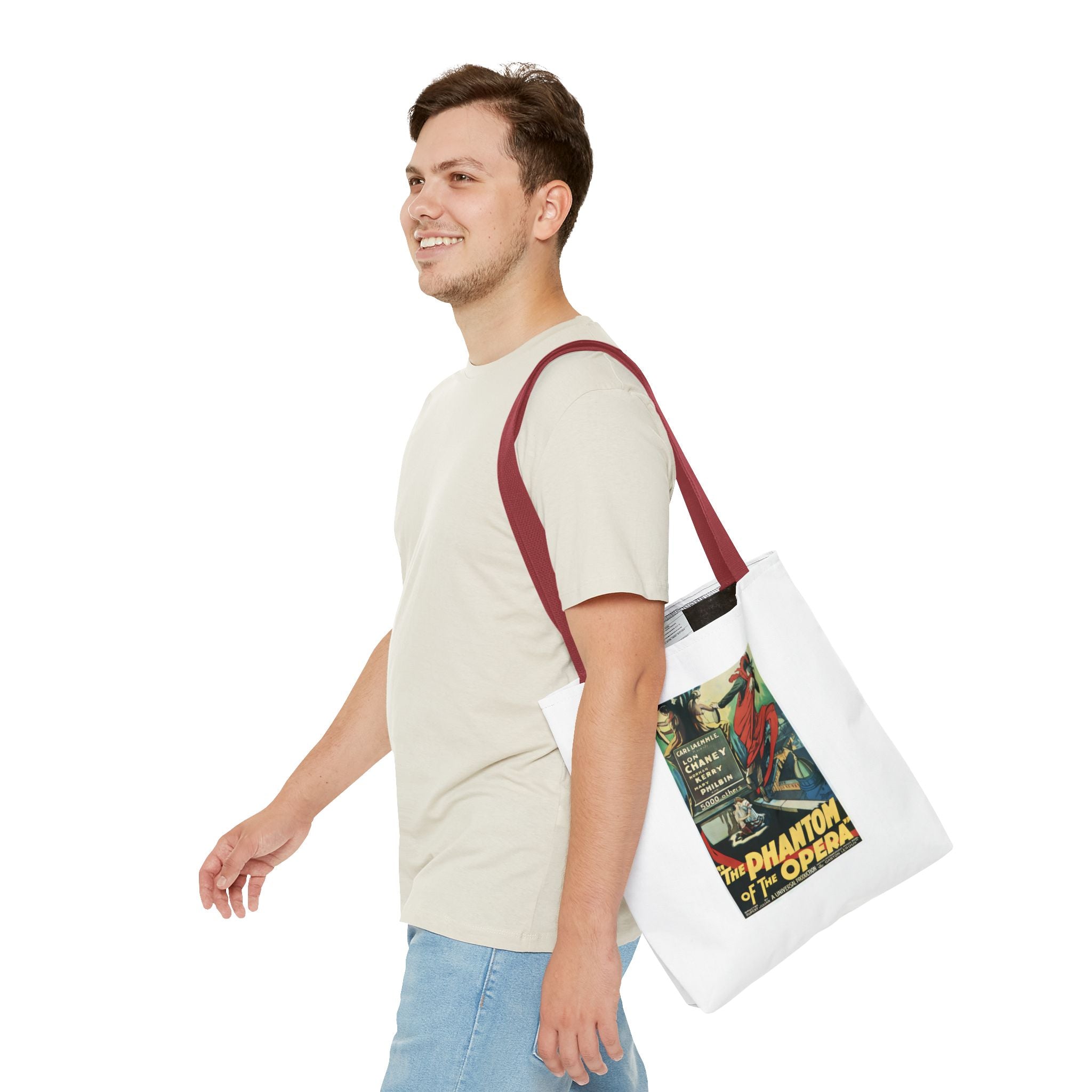 Stylish Tote Bag  - The Phantom of the Opera Vintage Artwork (1925)