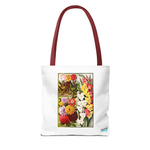 Stylish Tote Bag - Childs' Seeds, Flower Catalog Plate