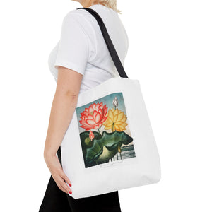 Stylish Tote Bag - The Sacred Egyptian Bean from The Temple of Flora