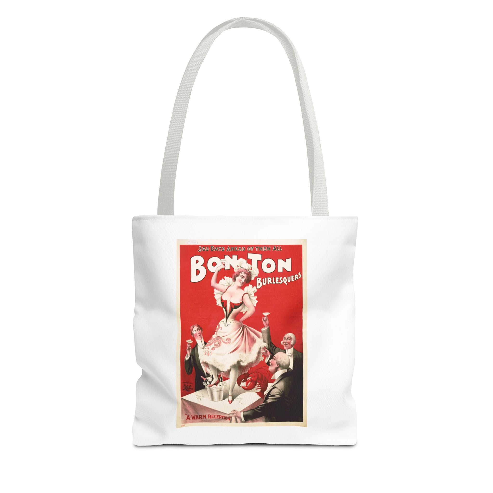 Stylish Tote Bag - Bon Ton Burlesquers Vintage Artwork (1898)