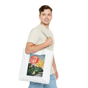 Stylish Tote Bag - The Sacred Egyptian Bean from The Temple of Flora