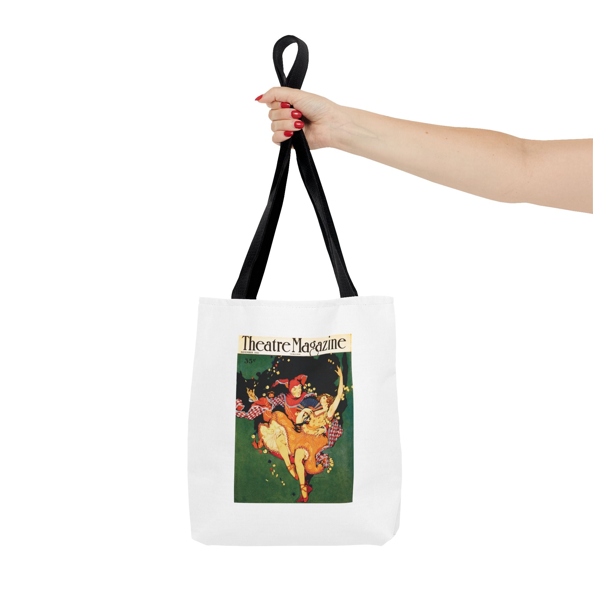 Stylish Tote Bag - Theatre Magazine Cover, Nov. 1921, Artwork by Clara Elsene Peck