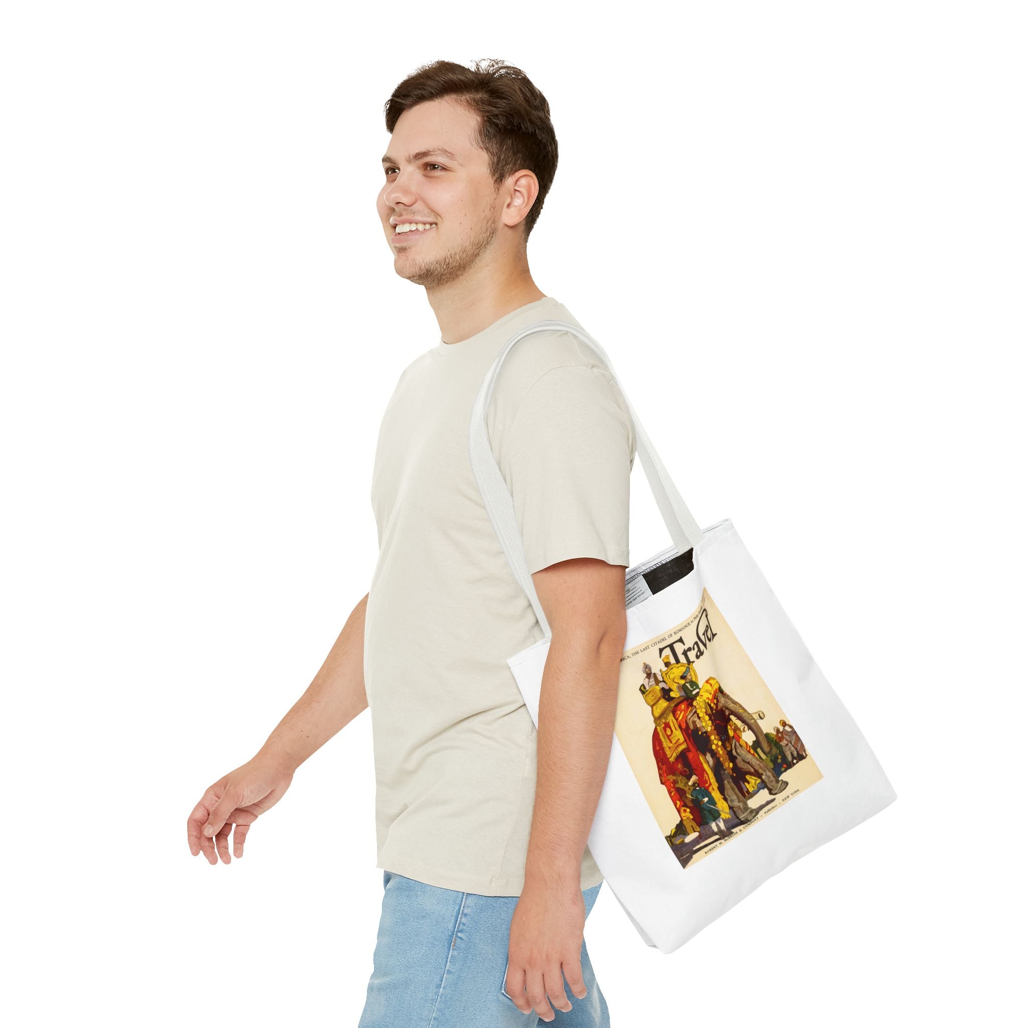 Stylish Tote Bag - Travel Magazine Cover