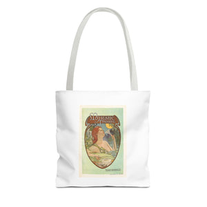 Stylish Tote Bag - Boston’s Majestic Theatre, Art Nouveau Playbill Artwork 1914