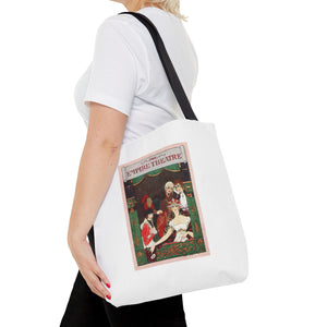 Stylish Tote Bag - Playbill Artwork for Empire Theatre, Broadway by George Barbier (1922)