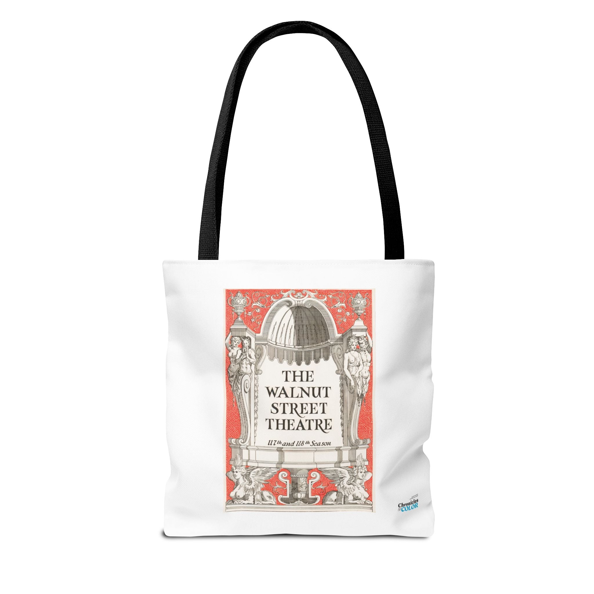 Stylish Tote Bag - Walnut Street Theatre Program, Vintage Artwork (1926)