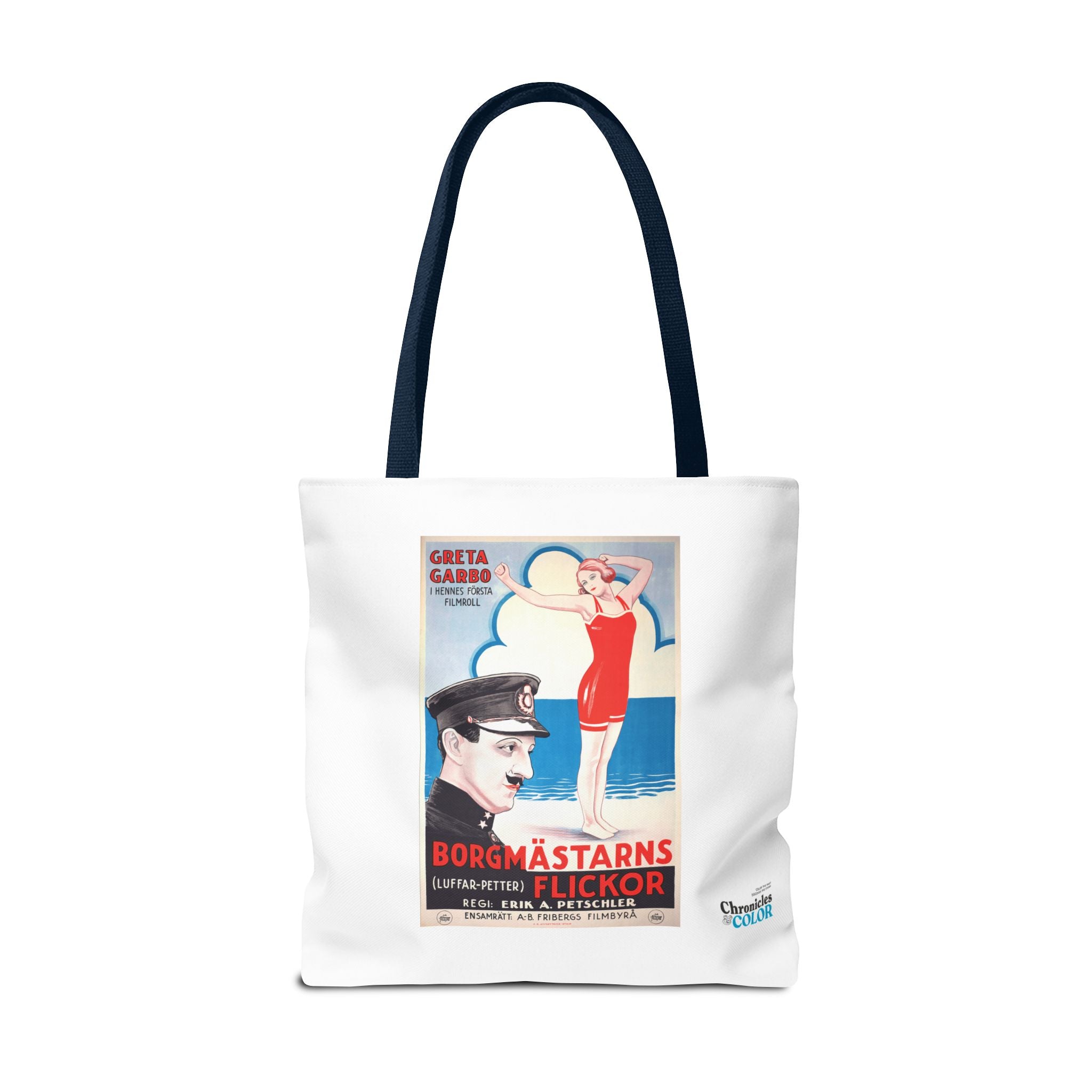 Stylish Tote Bag - Luffar-Petter (Peter the Tramp) Swedish Vintage Artwork