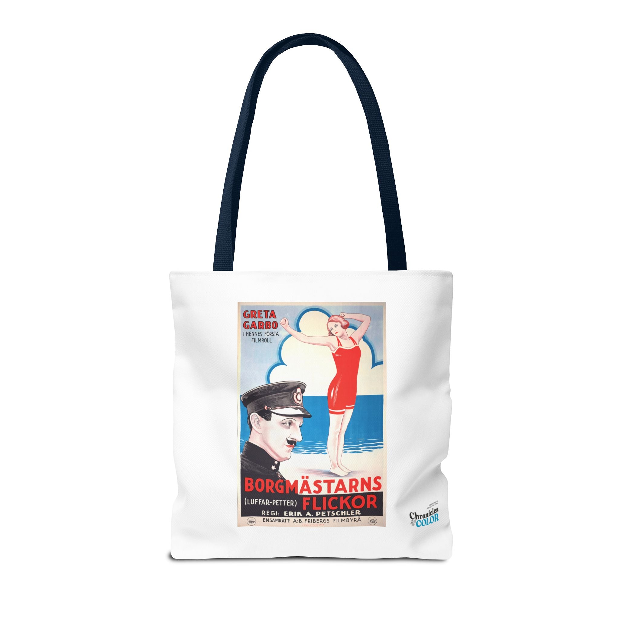 Stylish Tote Bag - Luffar-Petter (Peter the Tramp) Swedish Vintage Artwork