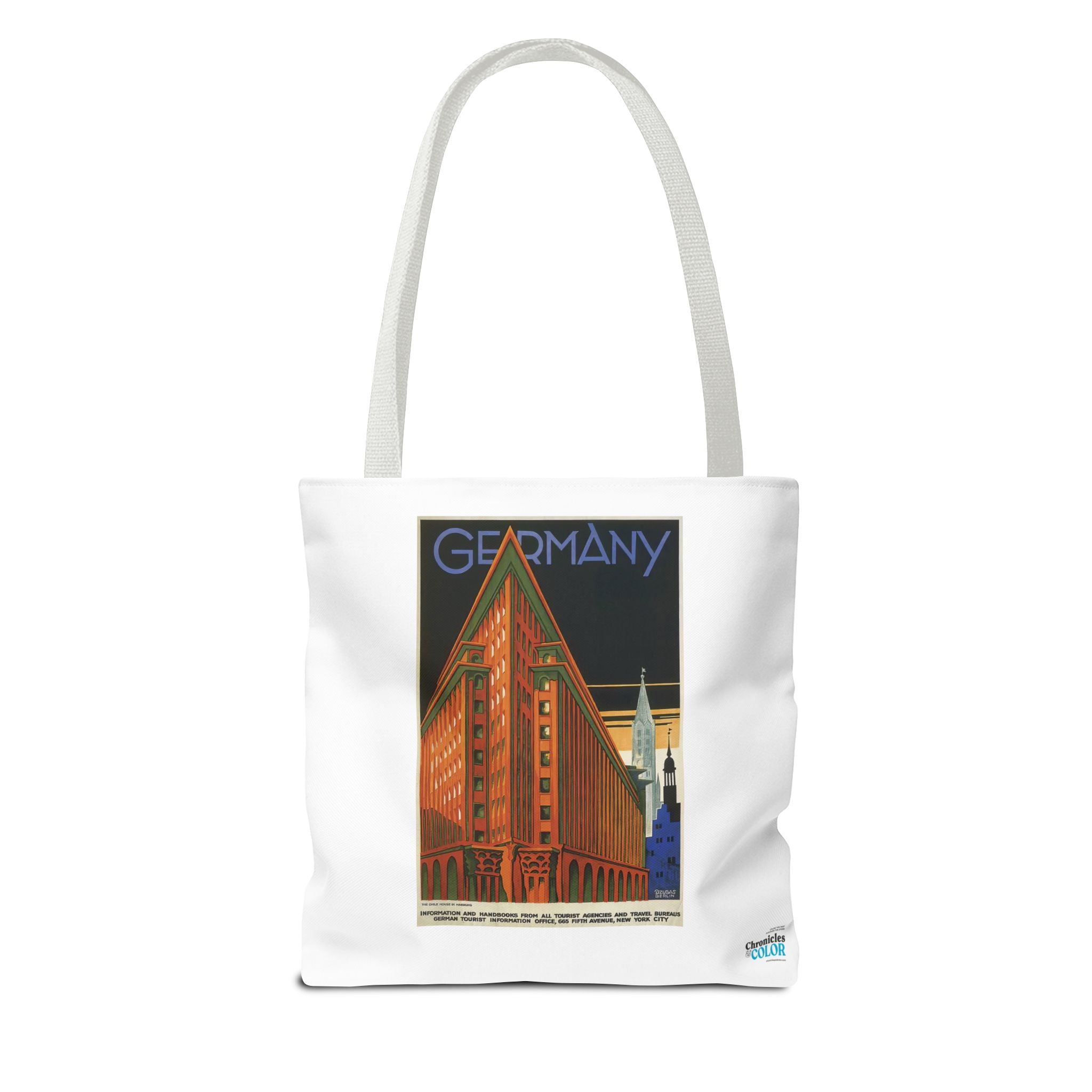 Stylish Tote Bag - Chilehaus Hamburg, Germany