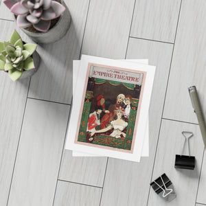 Postcard Bundles (envelopes included) - Playbill Artwork for Empire Theatre, Broadway by George Barbier (1922)