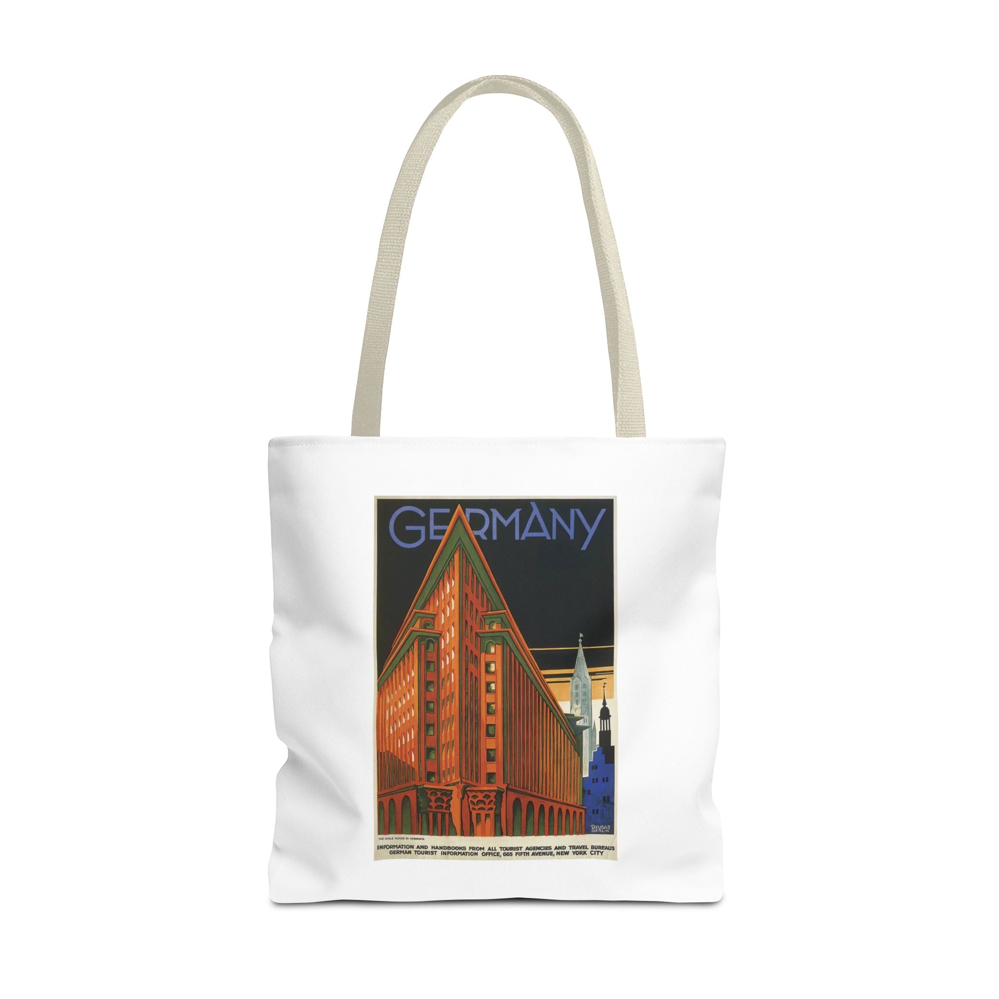 Stylish Tote Bag - Chilehaus Hamburg, Germany