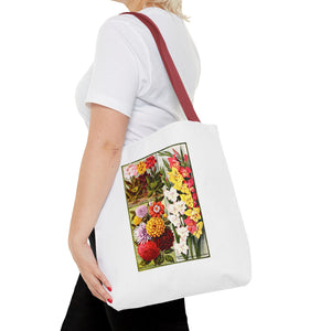 Stylish Tote Bag - Childs' Seeds, Flower Catalog Plate