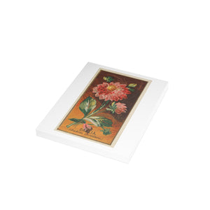 Postcard Bundles (envelopes included) - Dahlia Coccinea Flower Artwork (1890)