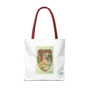Stylish Tote Bag - Boston’s Majestic Theatre, Art Nouveau Playbill Artwork 1914