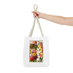 Stylish Tote Bag - Childs' Seeds, Flower Catalog Plate