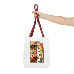 Stylish Tote Bag - Childs' Seeds, Flower Catalog Plate