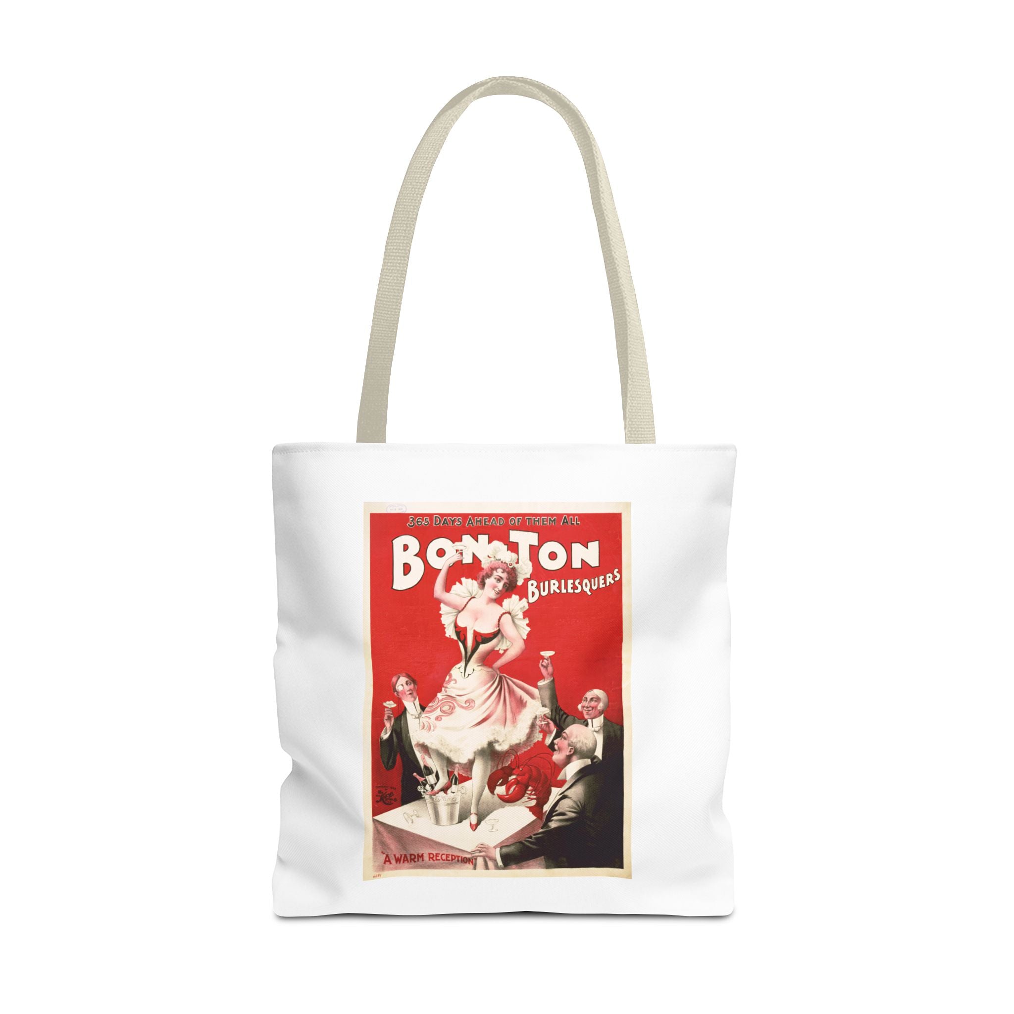 Stylish Tote Bag - Bon Ton Burlesquers Vintage Artwork (1898)