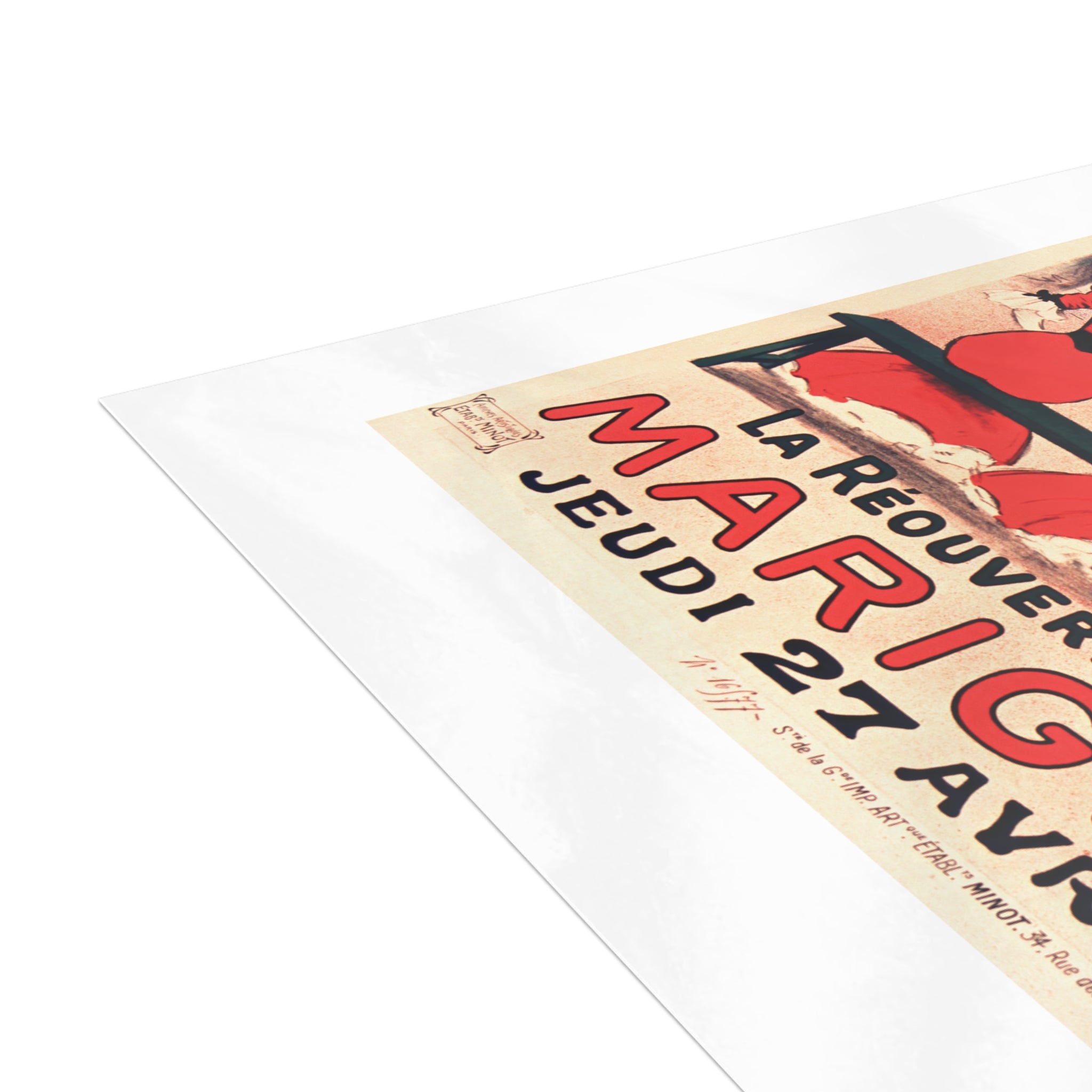 Postcard Bundles (envelopes included) - Paris’ Marigny Theatre Reopening Vintage Artwork (1905)