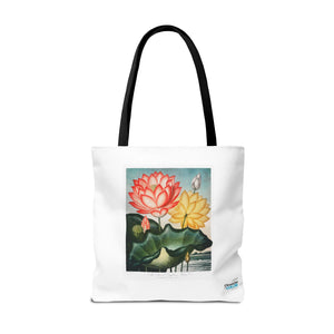 Stylish Tote Bag - The Sacred Egyptian Bean from The Temple of Flora