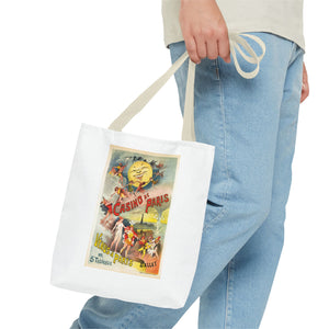 Stylish Tote Bag - Casino de Paris – Vénus à Paris Artwork by Alfred Choubrac