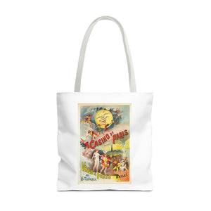 Stylish Tote Bag - Casino de Paris – Vénus à Paris Artwork by Alfred Choubrac