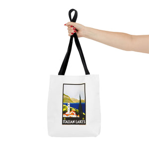 Stylish Tote Bag - Italian Lakes Print