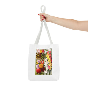 Stylish Tote Bag - Childs' Seeds, Flower Catalog Plate