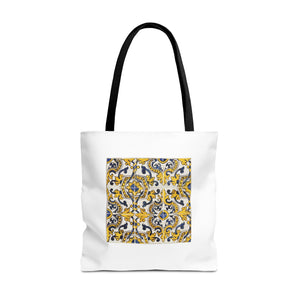 Stylish Tote Bag - Tapete Pattern Azulejos