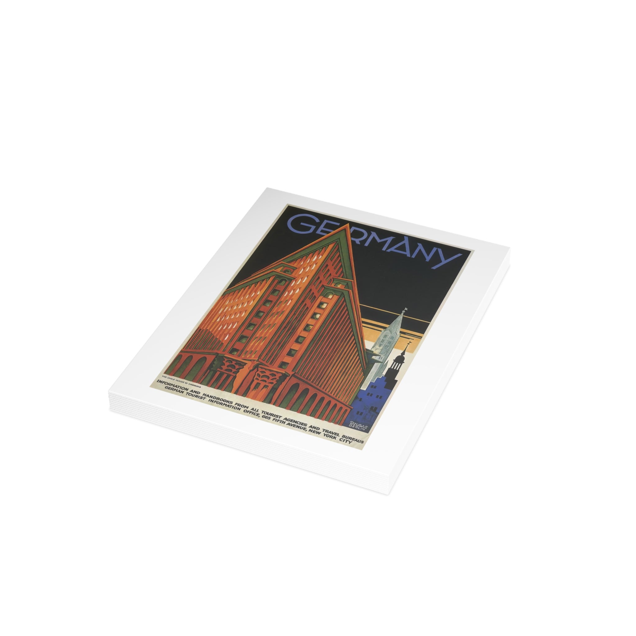 Postcard Bundles (envelopes included) - Chilehaus Hamburg, Germany