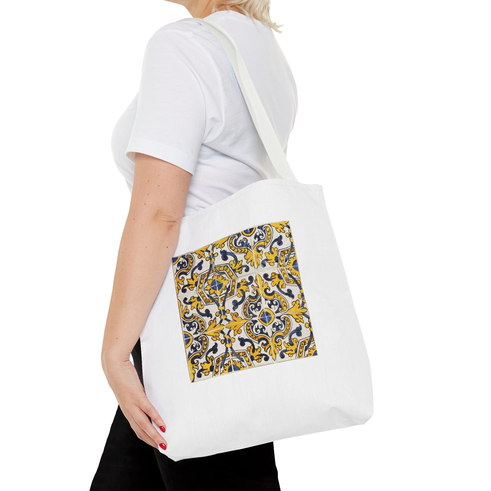 Stylish Tote Bag - Tapete Pattern Azulejos