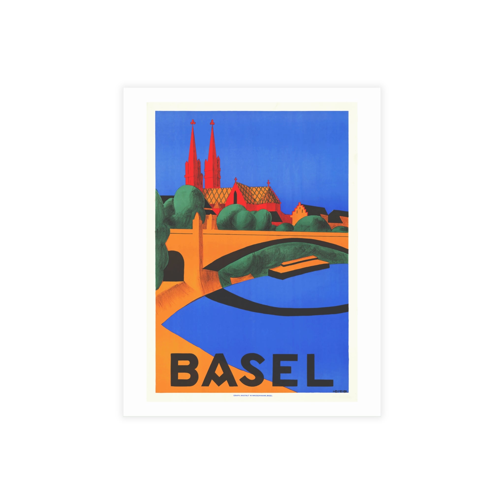 Postcard Bundles (envelopes included) - Basel