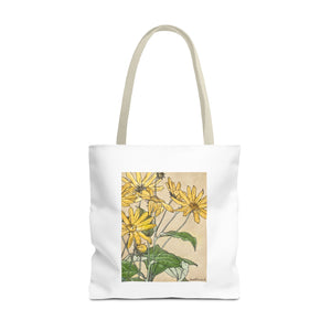 Stylish Tote Bag - Sunflowers Print