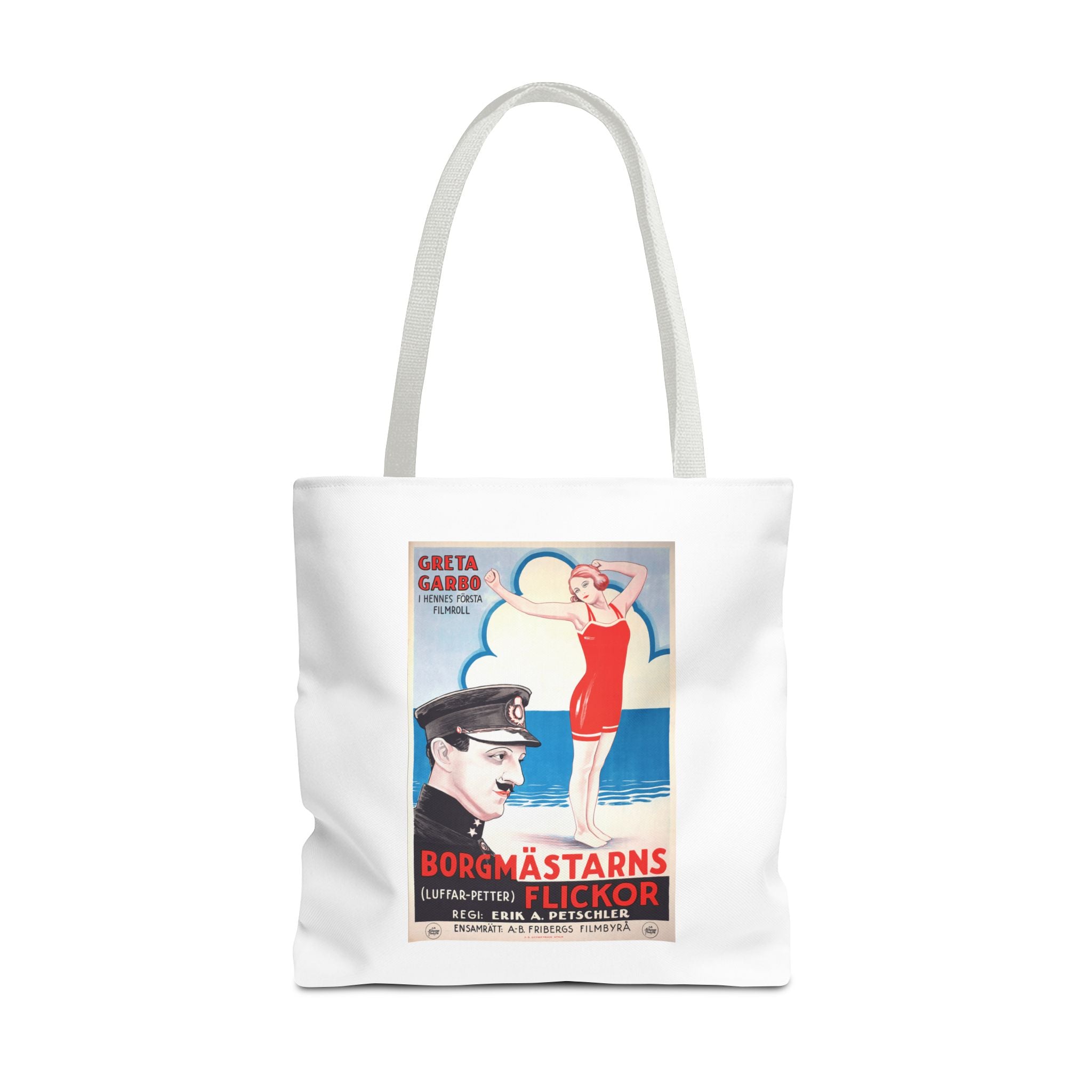 Stylish Tote Bag - Luffar-Petter (Peter the Tramp) Swedish Vintage Artwork