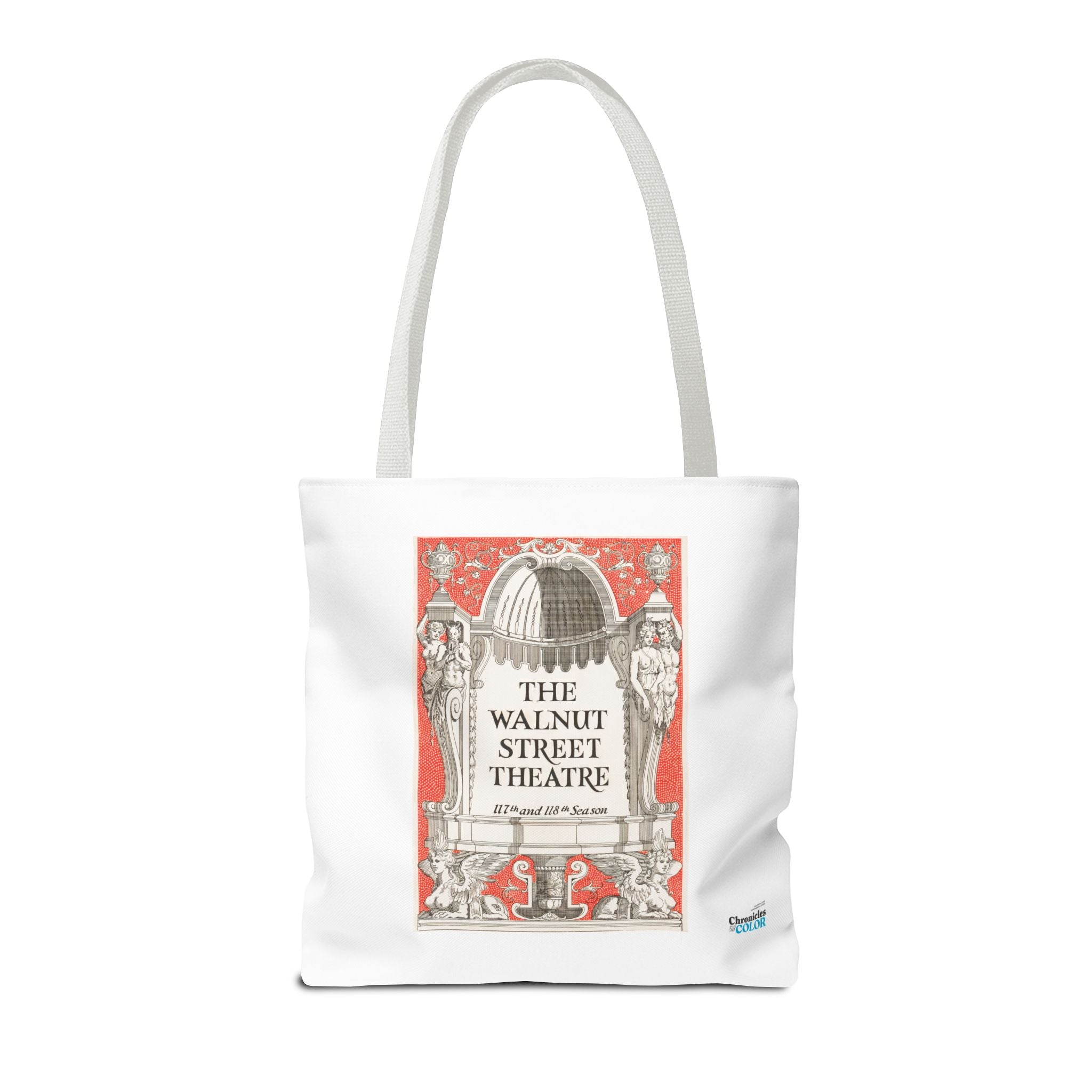 Stylish Tote Bag - Walnut Street Theatre Program, Vintage Artwork (1926)