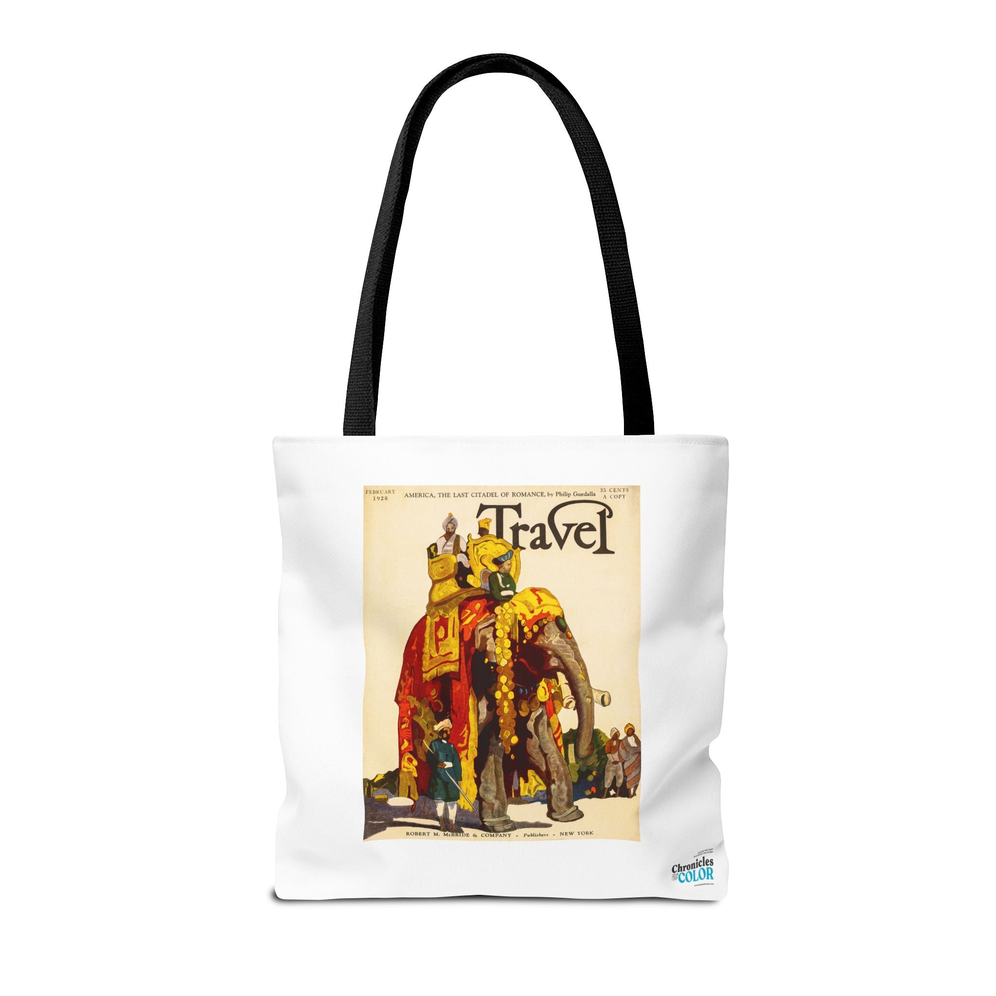 Stylish Tote Bag - Travel Magazine Cover