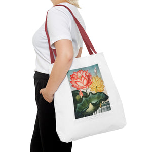 Stylish Tote Bag - The Sacred Egyptian Bean from The Temple of Flora
